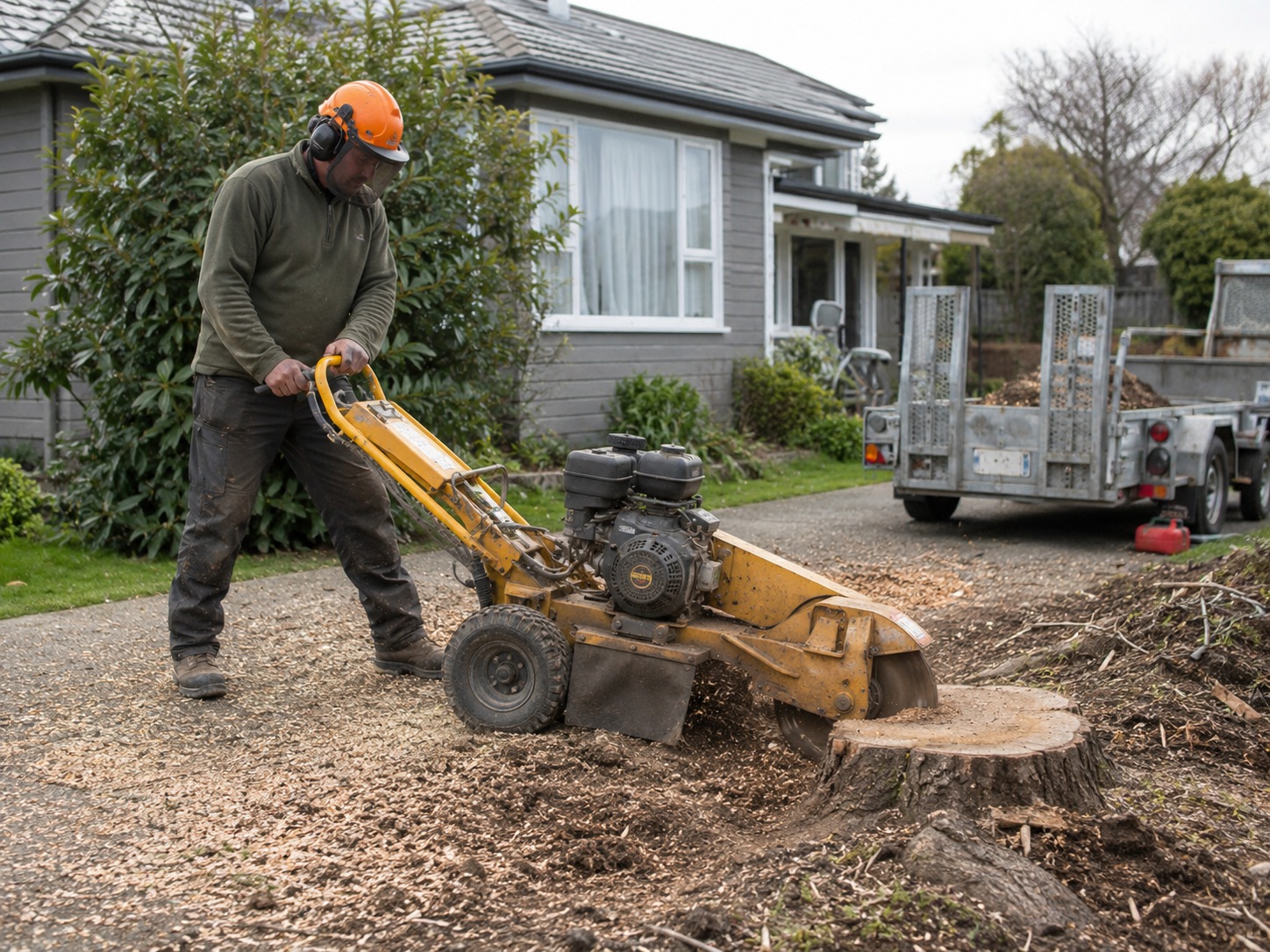 stump removal christchurch